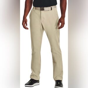 Under Armour Men's Light Khaki Golf Pants